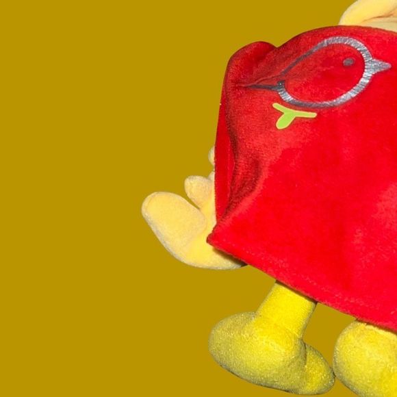 2019 Birdies4Brains Plush Stuffed Animal Toy Super Hero Cape Bird Brain Toy - Picture 5 of 5